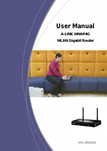 Handleiding A-Link WNAP4G Router