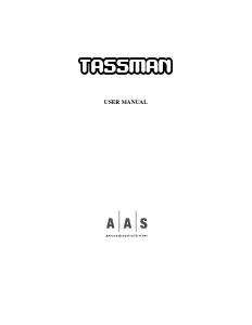 Handleiding AAS Tassman 4