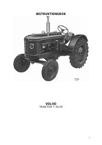 Bruksanvisning Volvo T-25 Traktor