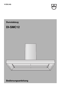 Bedienungsanleitung V-ZUG DI MinairComfo Dunstabzugshaube
