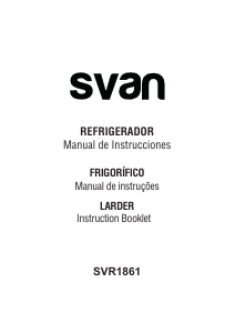 Handleiding Svan SVR1862 Koelkast