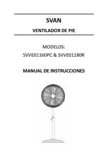 Manual Svan SVVE01160PC Fan