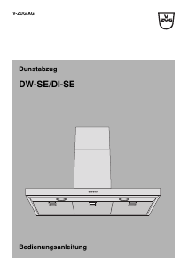 Bedienungsanleitung V-ZUG DI-SE Dunstabzugshaube