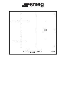 Manuale Smeg SIM561B Piano cottura