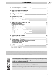 Manuale Smeg PTV705ES Piano cottura