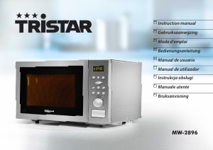 Bedienungsanleitung Tristar MW-2896 Mikrowelle