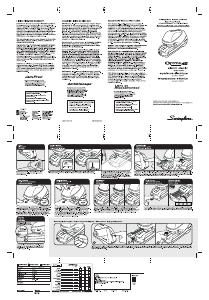 Manual de uso Swingline Optima 45 Grapadora