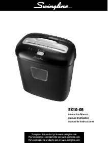 Manual Swingline EX10-05 Paper Shredder