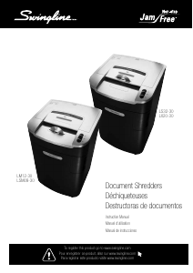 Manual Swingline LM12-30 Paper Shredder