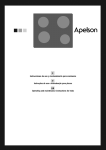 Manual Apelson AIT 3600 Placa