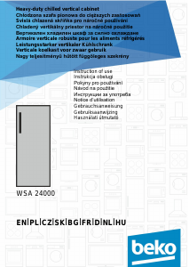 Használati útmutató BEKO WSA24000 Hűtőszekrény
