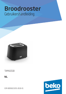 Manuale BEKO TAM4201B Tostapane