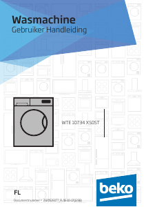 Handleiding BEKO WTE 10734 XS0ST Wasmachine