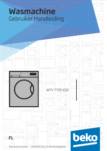 Mode d’emploi BEKO WTV 7735 XS0 Lave-linge