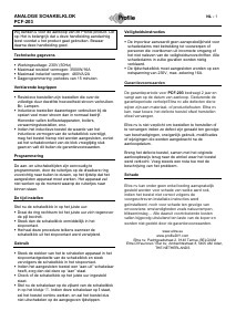 Handleiding Profile PCF-203 Schakelklok