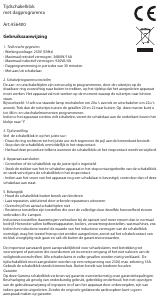 Handleiding Gamma 456400 Schakelklok