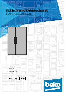 Manual BEKO GN163822S Combina frigorifica