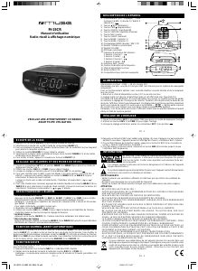 Mode d’emploi Muse M-15 CR Radio-réveil