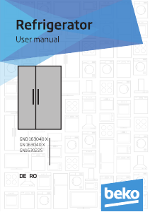 Manual BEKO GN163022S Combina frigorifica