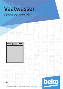 Посібник BEKO DFN05311W Посудомийна машина