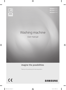 Manual Samsung WF70F5EDW4X Washing Machine