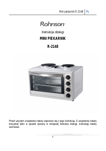 Instrukcja Rohnson R-2148 Piekarnik