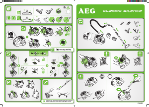 Manual AEG ACS1800 Vacuum Cleaner