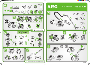 Manual AEG ACSPARKETT Aspirador