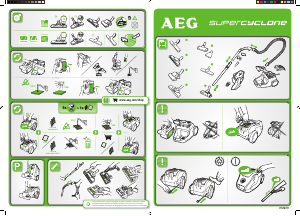 Bedienungsanleitung AEG SCANIMAL Staubsauger