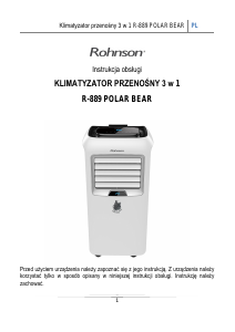 Instrukcja Rohnson R-889 Polar Bear Klimatyzator