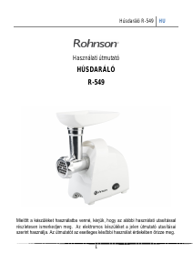 Használati útmutató Rohnson R-549 Húsdaráló