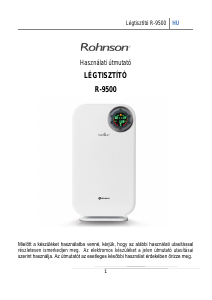 Használati útmutató Rohnson R-9500 Légtisztító
