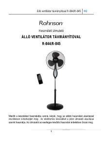 Használati útmutató Rohnson R-845 Ventilátor