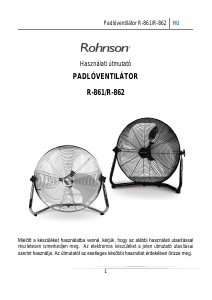 Használati útmutató Rohnson R-861 Ventilátor