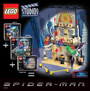 Bedienungsanleitung Lego set 10075 Studios Spider-Man Aktion Gebäude