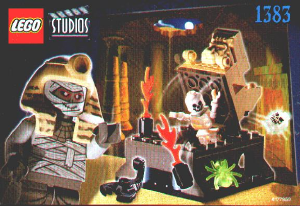 Bedienungsanleitung Lego set 1383 Studios Der Fluch des Pharao