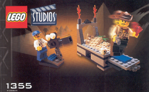 Handleiding Lego set 1355 Studios Temple van somberheid