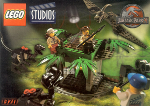 Handleiding Lego set 1370 Studios Raptor herrie