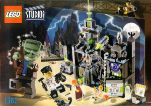 Bedienungsanleitung Lego set 1382 Studios Die verrückte Gruselfabrik