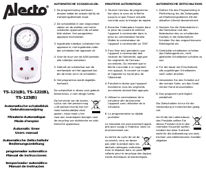 Manual Alecto TS-122 Interruptor de tempo