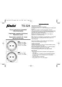 Handleiding Alecto TS-324 Schakelklok
