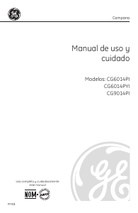 Manual de uso GE CG6014P3I Campana extractora