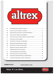 Brugsanvisning Altrex Mounter Trappestige