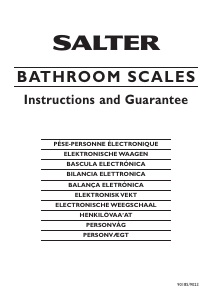 Manual Salter 9018S SV3R Glass Scale