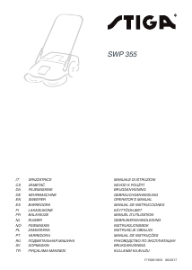 Manuale Stiga SWP 355 Spazzatrice