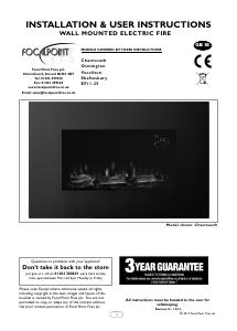 Handleiding Focal Point Yeovilton Elektrische haard