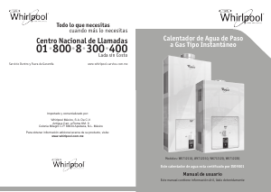 Manual de uso Whirlpool WK71211Q Caldera de gas
