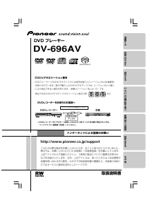説明書 パイオニア DV-696AV DVDプレイヤー