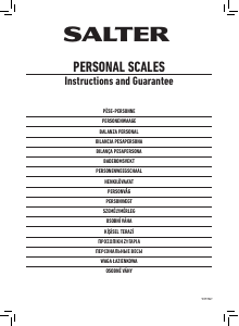 Manual Salter 9059 SS3R Ultra Slim Scale