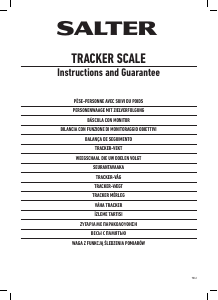 Manual Salter 9063 WH3R Dashboard Goal Tracker Balança